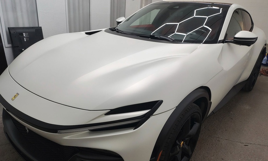 Image 6: Nano-Carbon or Ceramic Tint for Small, Medium, or Large Vehicle