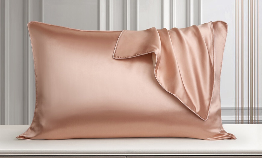 Image 54: Mulberry Silk Beauty Pillowcase Duo