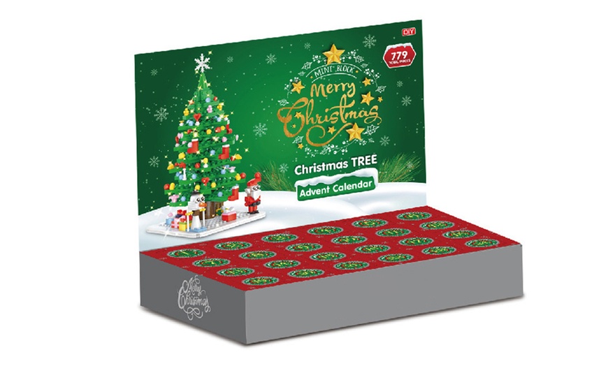 Image 3: Calendrier de l’Avent sapin lumineux