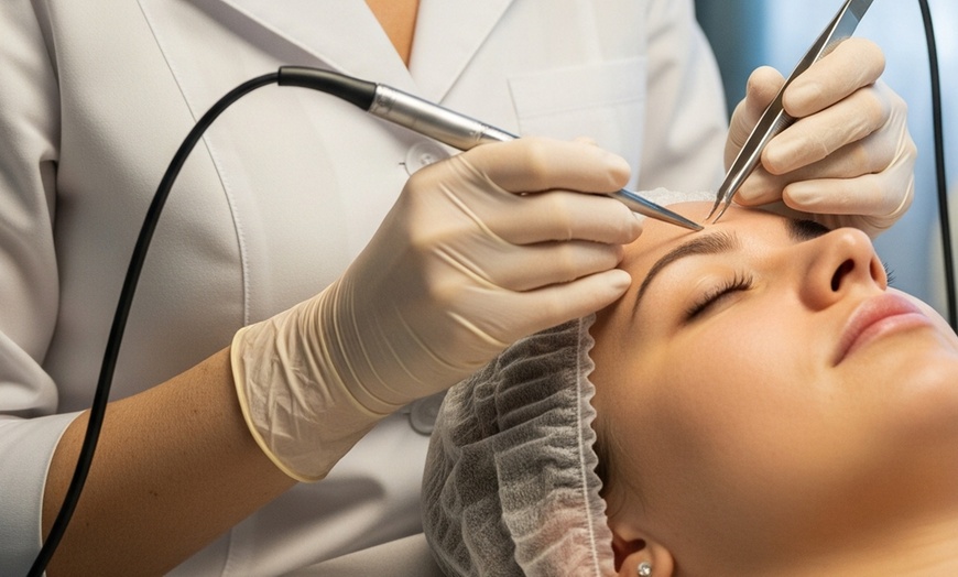 Image 1: Feel Confident w/ Consultation + 15, 30 or 60 Min Electrolysis Session