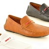 Image 1: Men's Perforated Casual Loafers