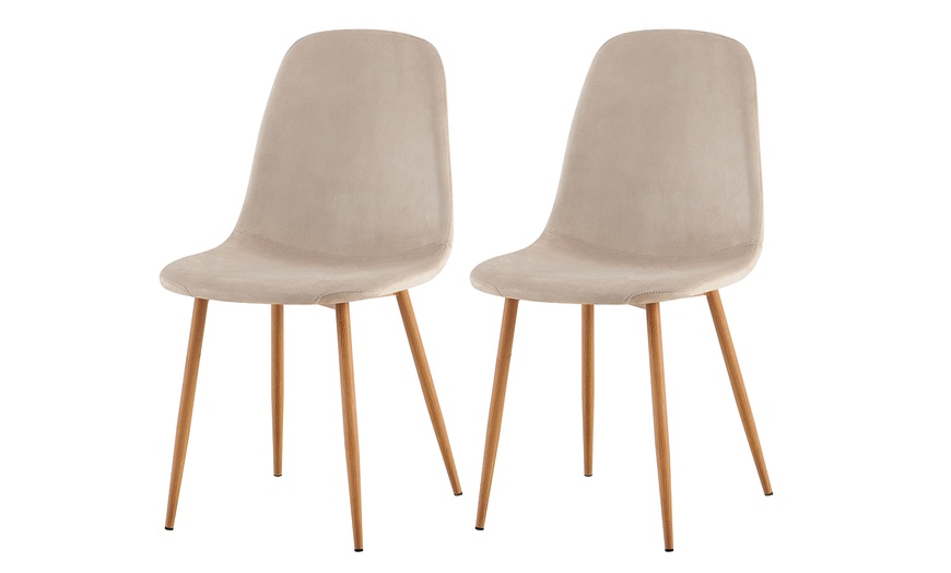 Image 15: 2 Piece or 4 Piece Luxe Dining Chairs
