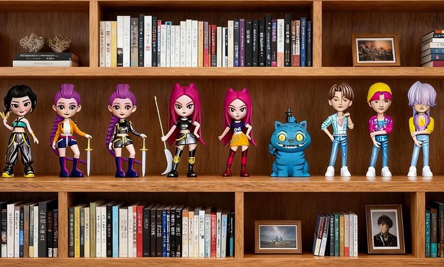 Image 3: 6-Piece Trending Monster Hunter Action Figures Set