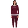 Image 25: Pyrex Winter-Pyjama aus Baumwolle für Damen