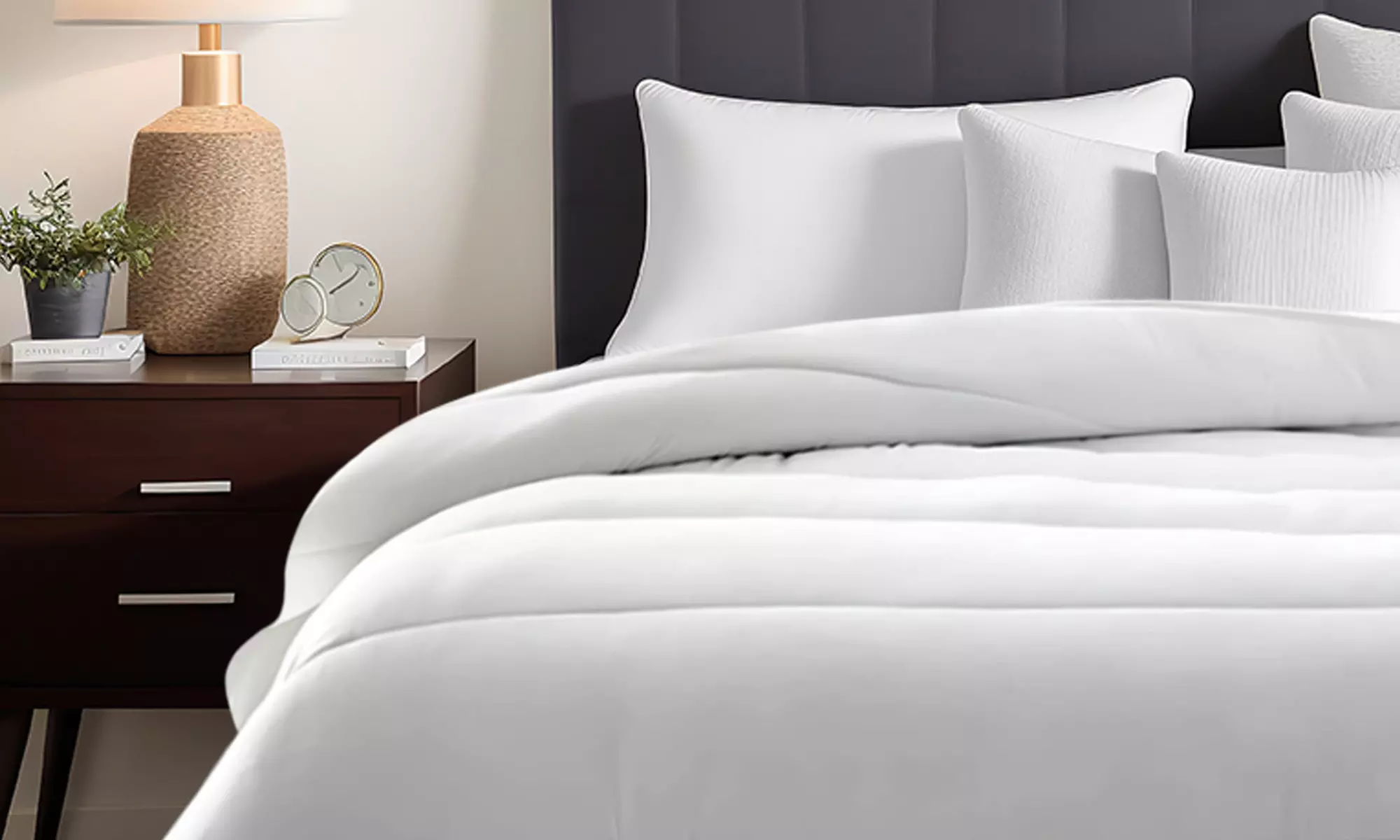 Couette d'hiver 300 g en microfibre