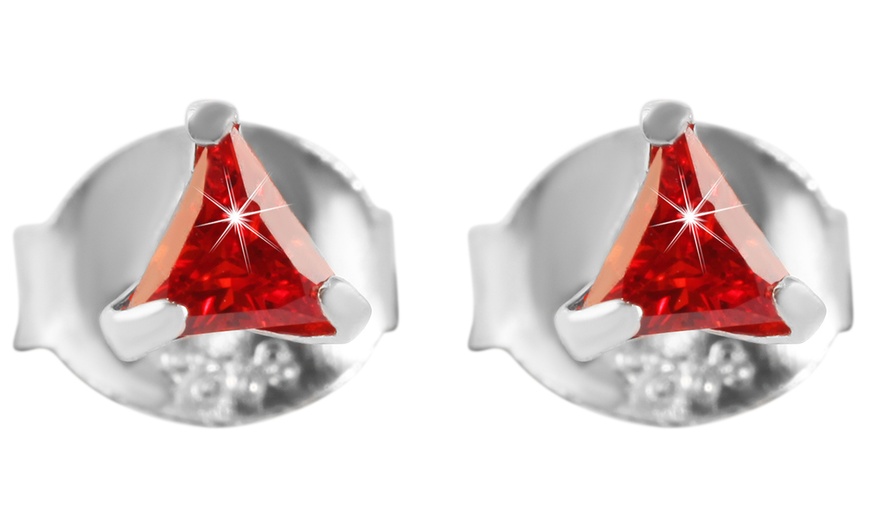 Image 27: 1, 2 ou 3 boucles d'oreilles goujons en argent sterling pour enfants