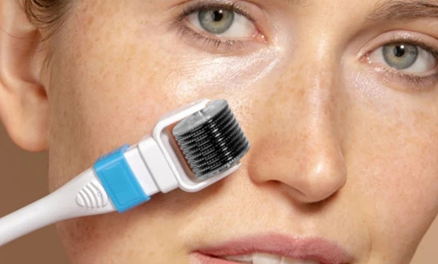 Image 1: 1.0mm Micro Needle Derma Roller  Therapy Skin  