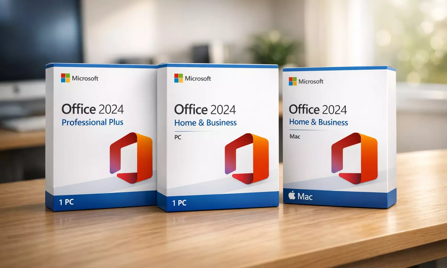 Microsoft Office 2024 Professional Plus or Home & Business | PC & Mac