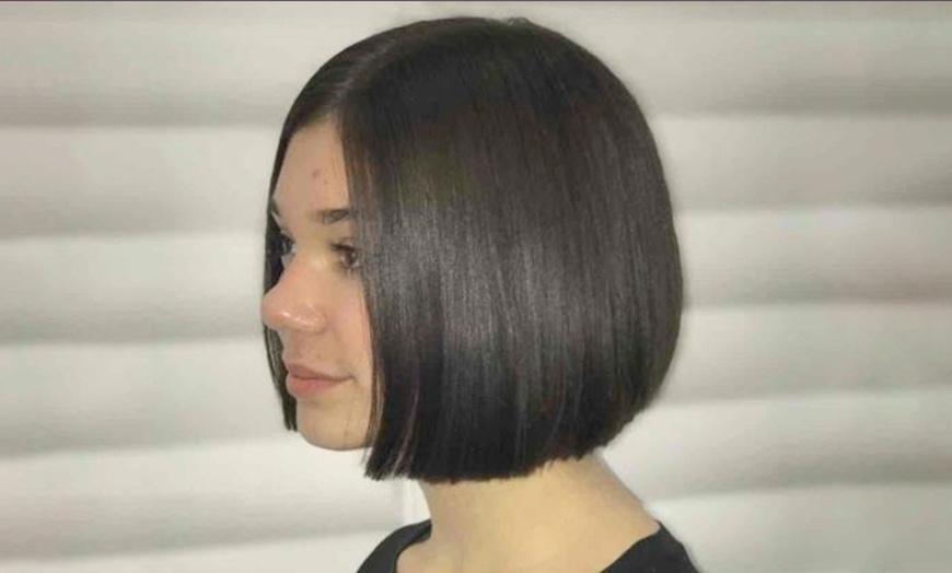 Image 2: One Women's Haircut + Olaplex Deep Conditioning Treatment & More