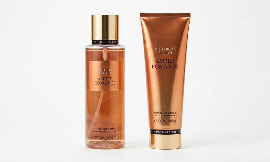 Image 5: Cadeauset: Victoria's Secret Body Mist incl. Amber Romance Body Lotion