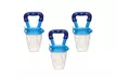 3 Pack Baby Food Feeder Fruit Silicone Nipple Teething Toy Soother Pacifier - Second Medium