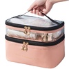 Image 9: Double Layer Makeup Organizer Bag