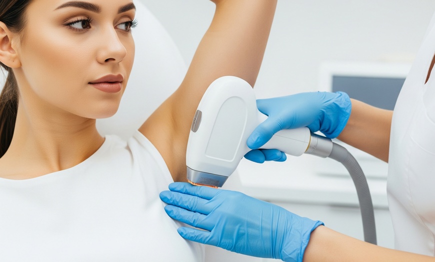 Image 1: Laser Hair Removal Options for Men and Women with Targeted Area