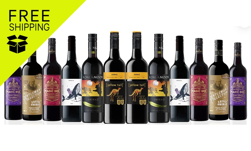 Image 1: Aussie Mixed Reds featuring YT Shiraz (12 Bottles)