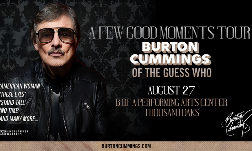 Image 1: Burton Cummings - Up to 50% Off