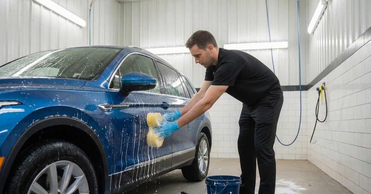 Servicio de lavado interior o exterior de vehículos en Granada