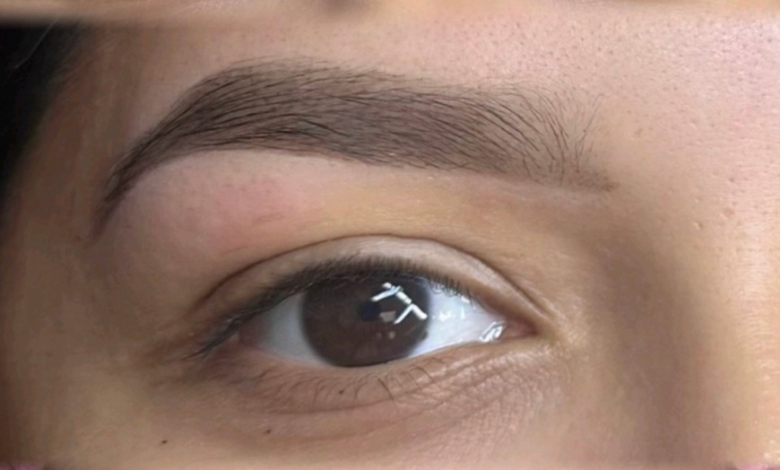Image 1: Perfect Eyebrow Shaping with Wax, Tint, Henna, or Lamination