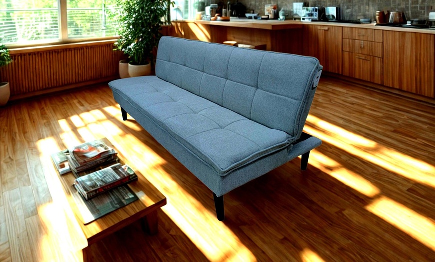 Image 1: DS Living Fermo 2-Seater Sofa Bed