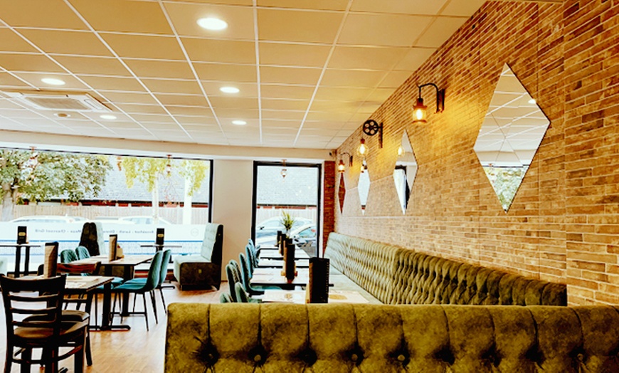 Image 5: Starter, Grill Combo or Veg Shish, & Drink for 1 or 2/Platter for Four