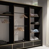 Image 14: Sweden Modern High Gloss Wardrobe with Drawers