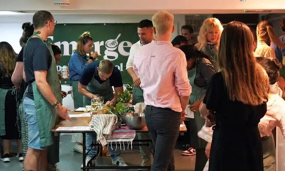 Choice of Cookery Class w/ Drinks: For 1 or 2 or For up to 16(Private)