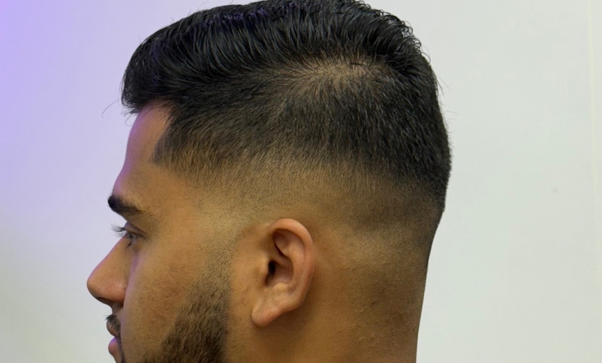 Image 2: Men’s Haircut & Beard Trim with Hot Towel Treatment
