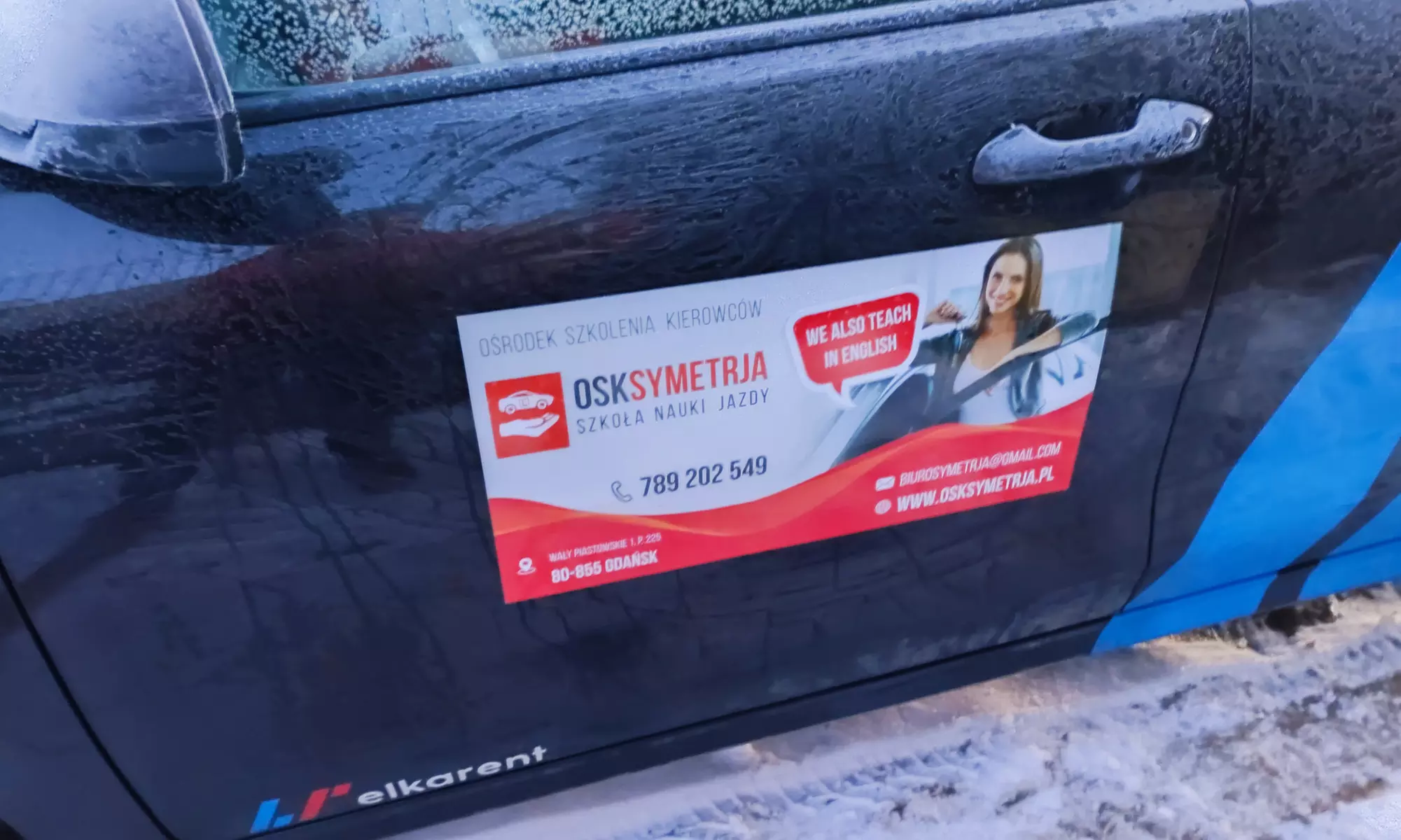 Prawo jazdy kat. B w języku polskim lub angielskim