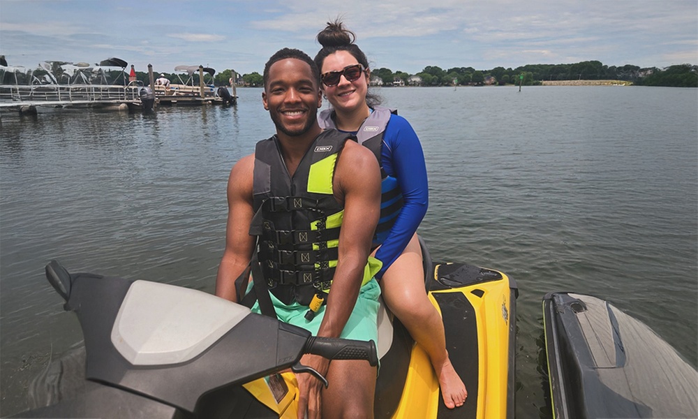 Explore Scenic Lakes with 2 or 3-Hour Jet Ski Rental for One Rider