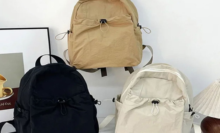 Image 2: Large Capacity Casual Backpack
