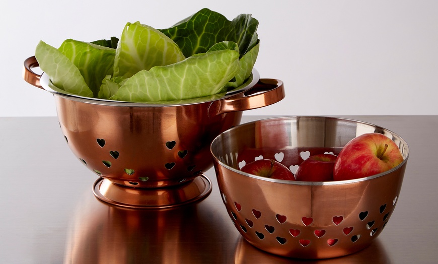 Image 3: Love Heart Colander