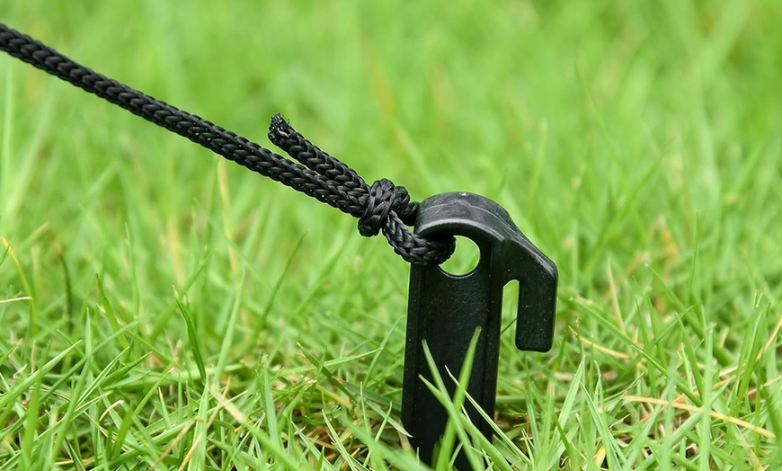 Image 42: HomCom Halloween Inflatable Decorations, Ghosts and Skeletons