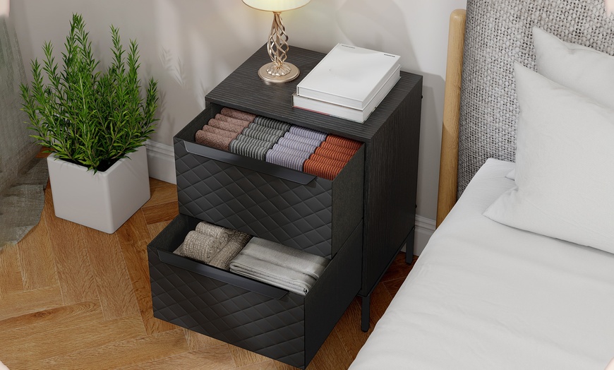 Image 16: HOMCOM Fabric Drawers
