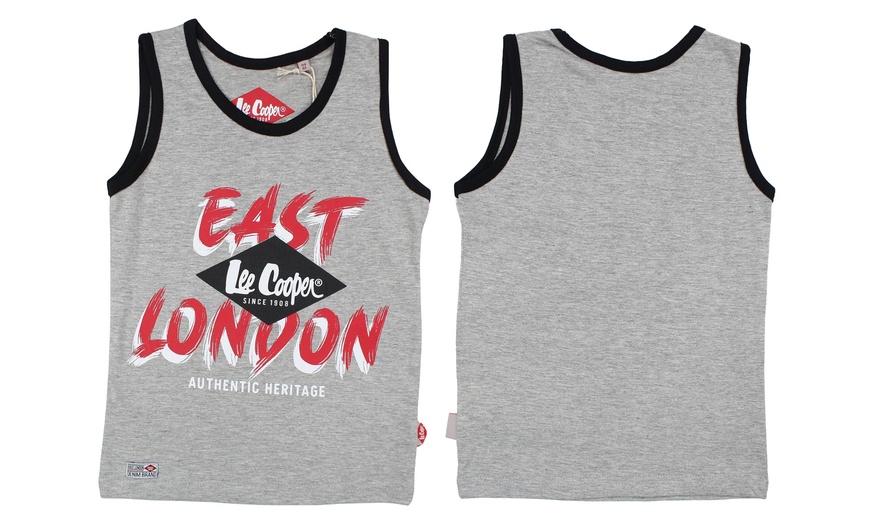 Image 4: Camiseta de tirantes para niños Lee Cooper