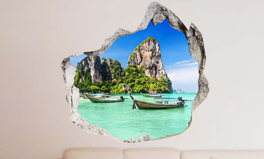 Image 1: 3D-Effect Wall Stickers