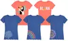 Women's Bright & Bold Summer Side Hit Tees 