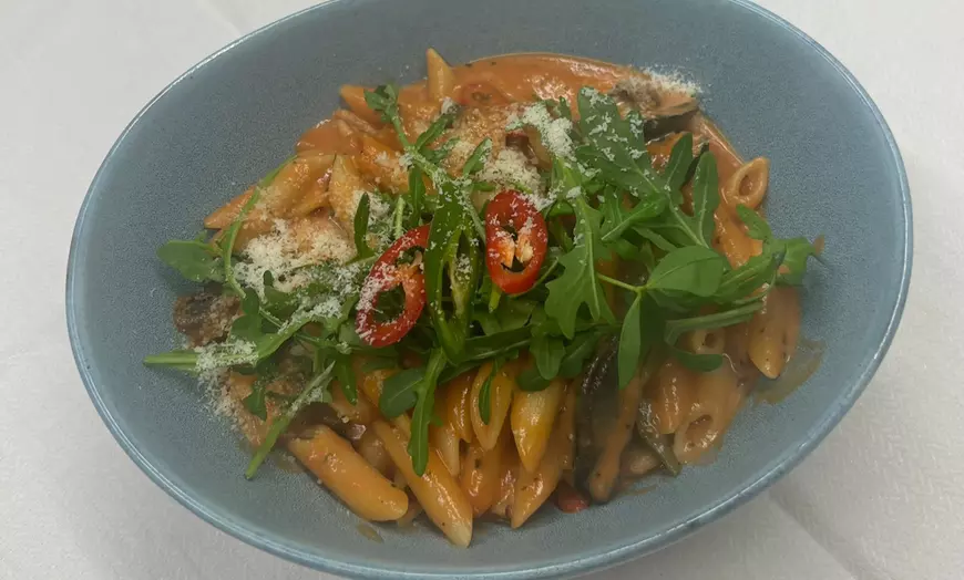 Image 13: Pizza Or Pasta With Wine For One, Two or Four People 
