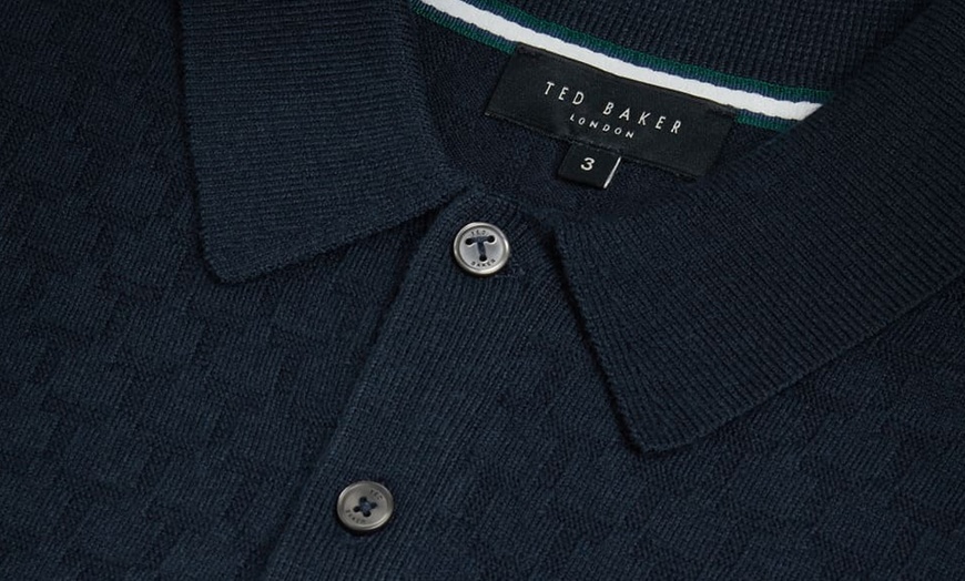 Image 5: Ted Baker Men's Knitted Polo Shirt 
