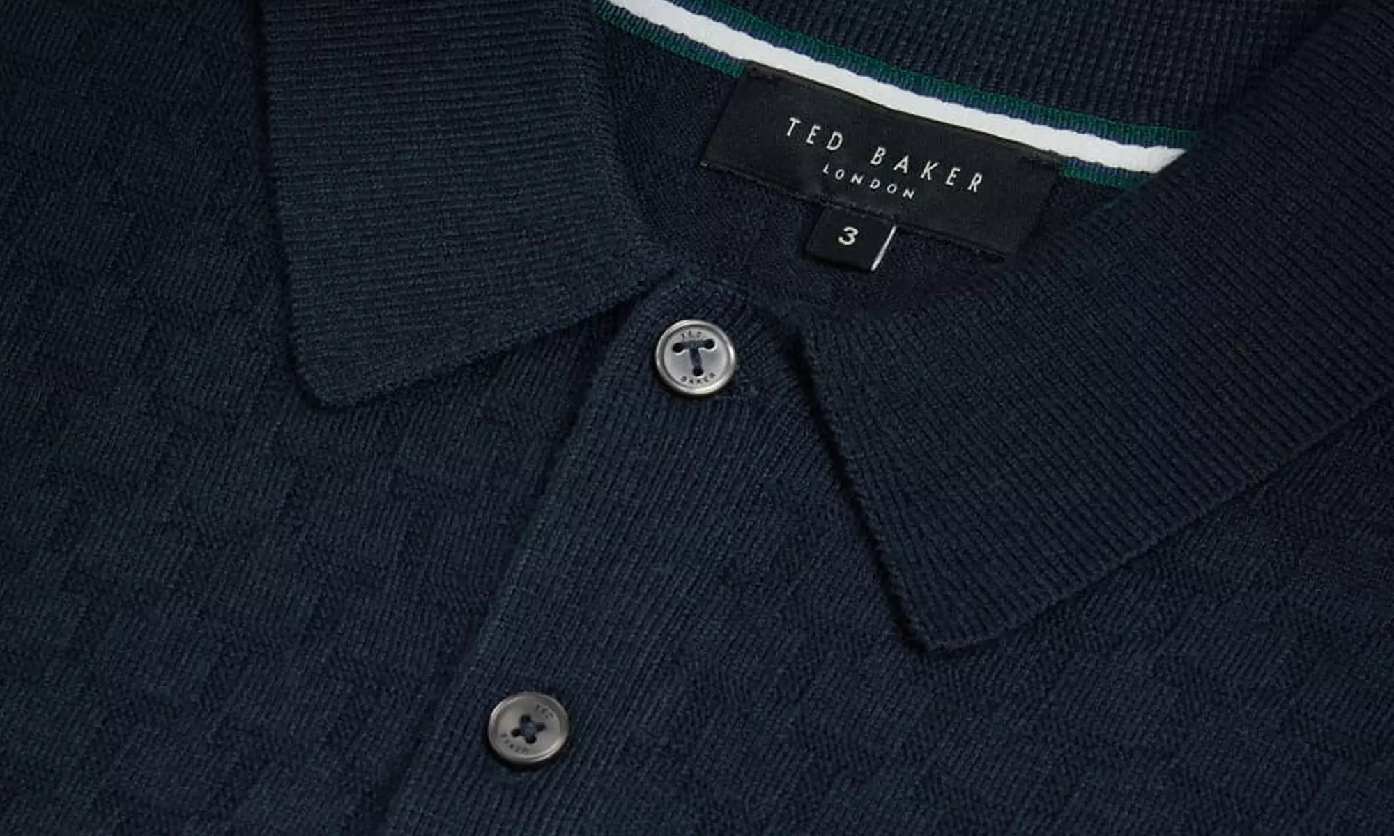 Ted Baker Men's Knitted Polo Shirt