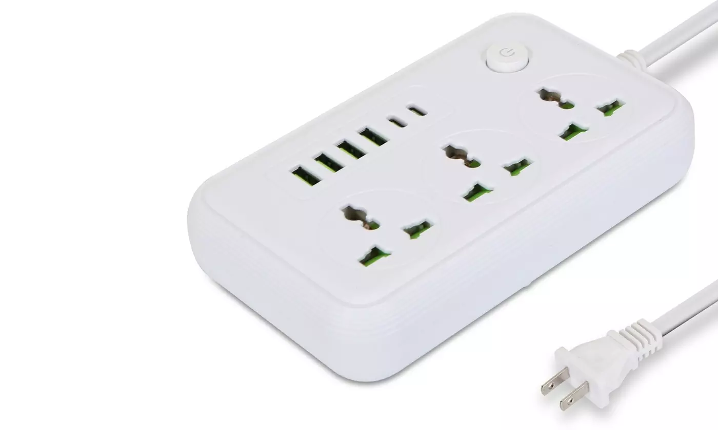 iMounTEK 2500W Power Strip with AC Outlets and USB A/C Ports (Multi-Options)