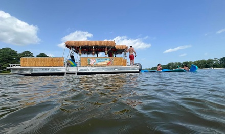 2-Hour Private Tiki Boat Cruise with Captain for up to 6 people (Weekday) - Hampton Roads Boat Company