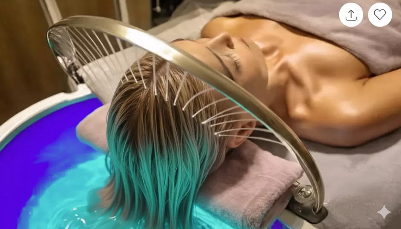 Head Spa & Hydrogen Gesichtsbehandlung (90 Min.) für 1 oder 2 Personen