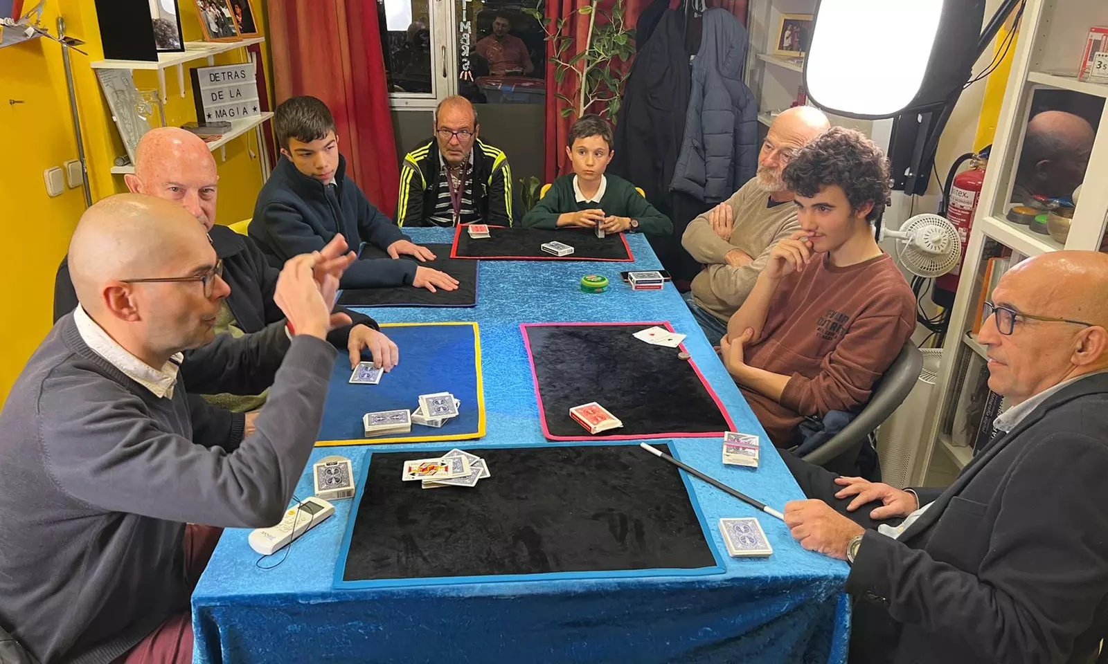 Taller de magia y demostración profesional para 1 o 2 personas