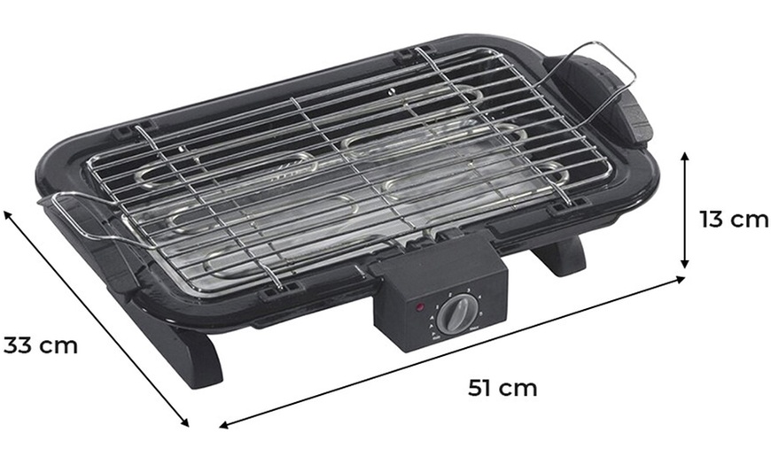 Image 3: Barbacoa eléctrica de sobremesa de 2200W