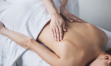 45 Minute Couples Swedish Massage with Hot Stones - Blue Massage Foot Spa