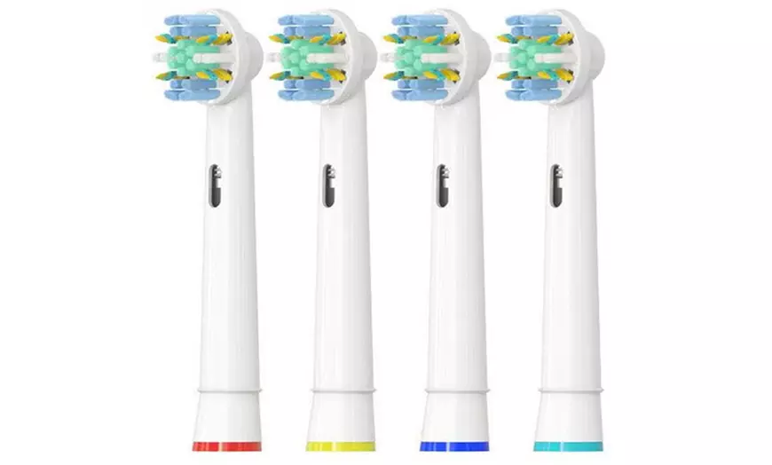 Image 2: Replacement Toothbrush Heads for Oral-B: 4 or 8 Pieces