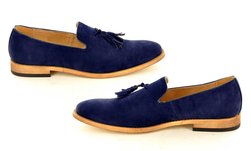 Image 12: Slip-On Tassel Loafers