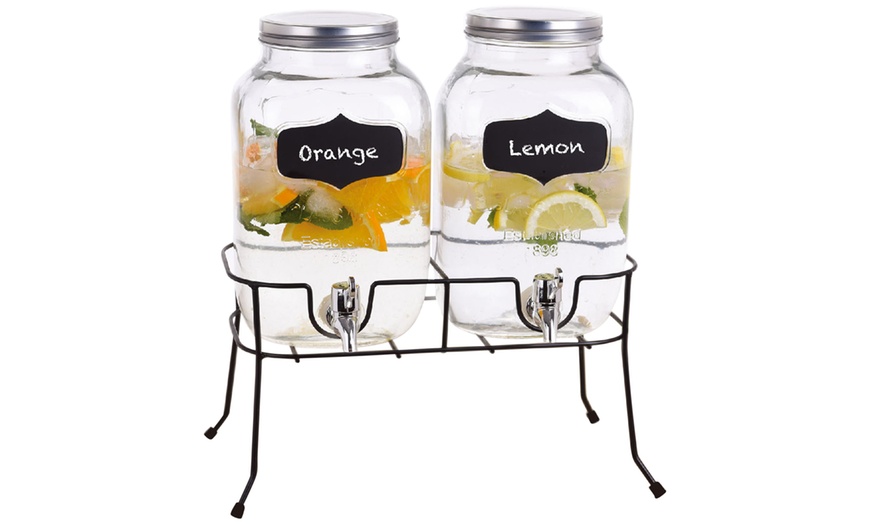 Glass Beverage Dispensers in Various Sizes With Free Delivery | Groupon ...