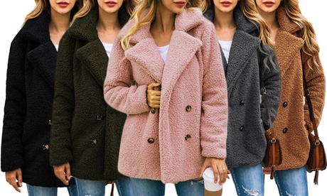 Pelliccia sintetica, disponibile in 5 colori e 4 taglie