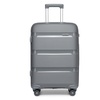 Image 19: Kono 24-Inch Colourful PP Hardshell Suitcase with TSA Lock