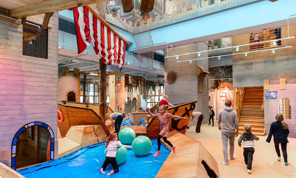 3 Std. Aufenthalt für 1 Erwachsenen & 1 - 2 Kinder inkl. Slush Ice